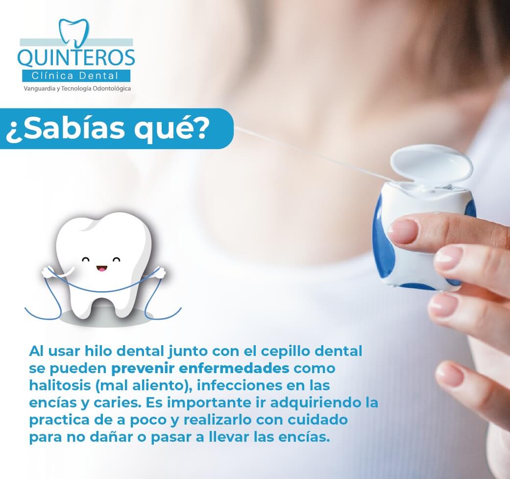 Beneficios del hilo dental y como usarlo